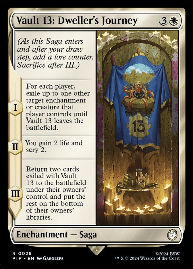 Vault 13: Dweller's Journey card front