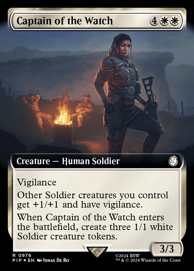 Captain of the Watch card front