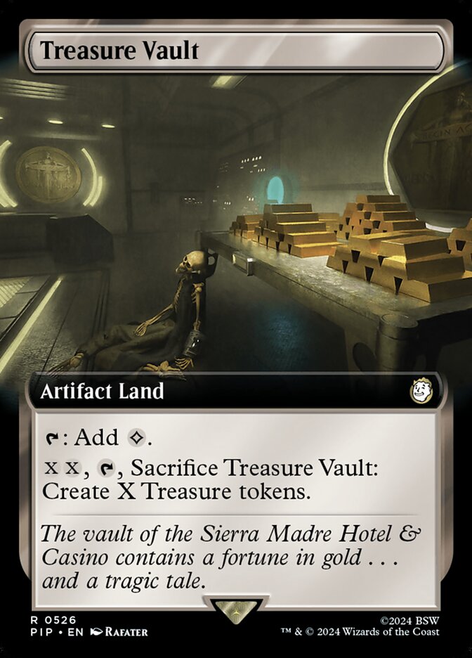 Treasure Vault card front