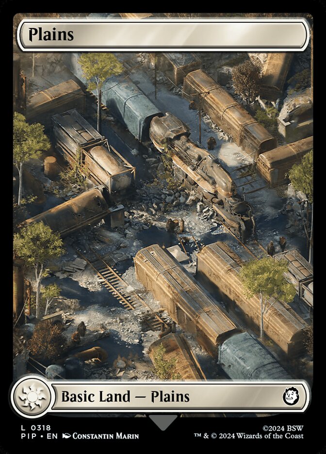 Plains card front