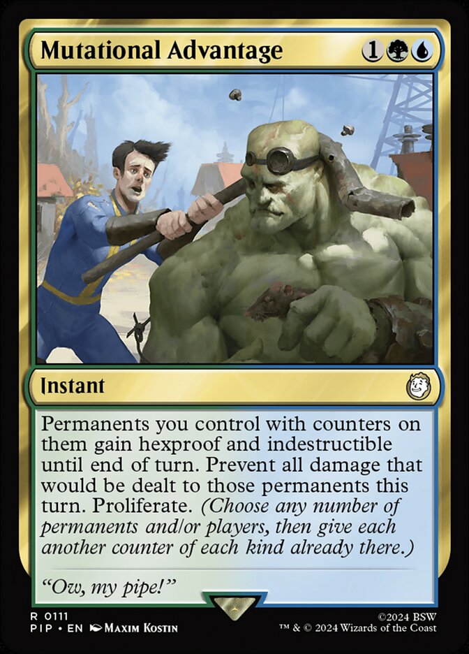 Mutational Advantage card front