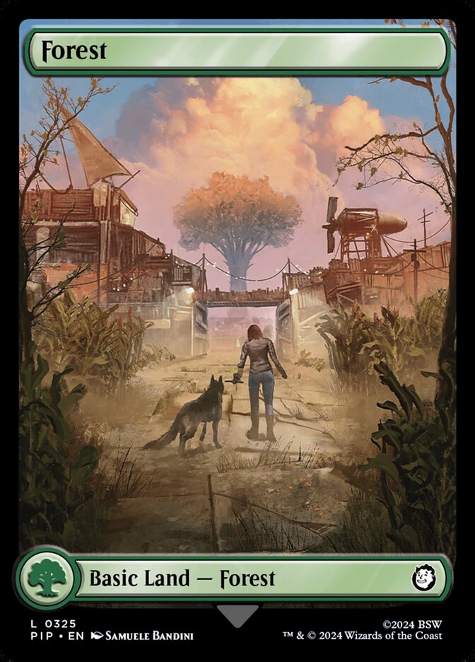 Forest card front
