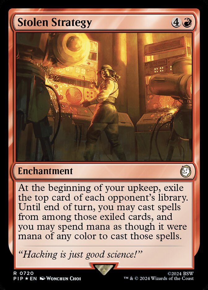 Stolen Strategy card front