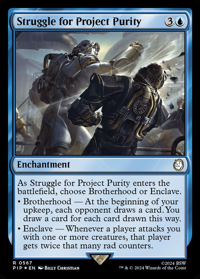 Struggle for Project Purity card front
