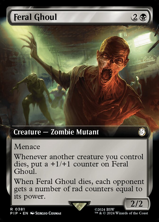 Feral Ghoul card front