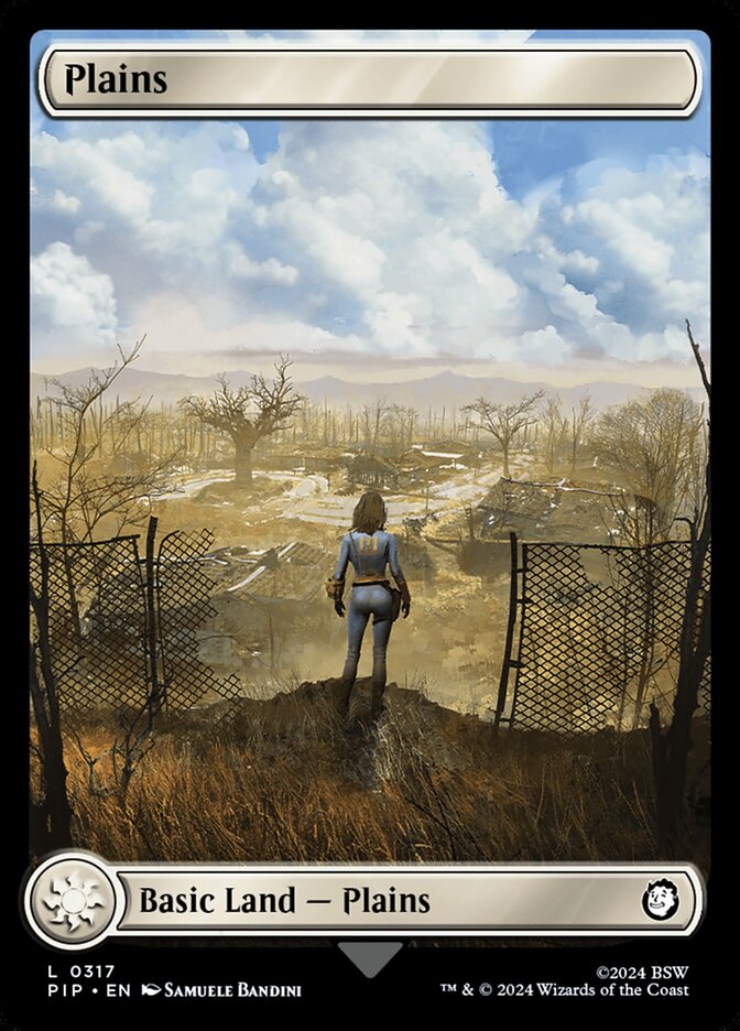 Plains card front