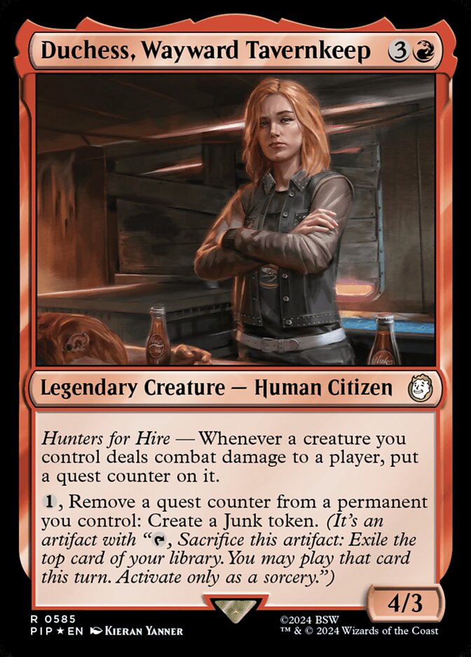 Duchess, Wayward Tavernkeep card front