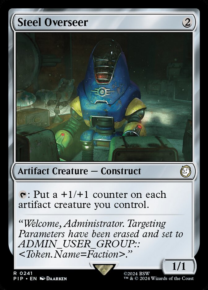 Steel Overseer card front