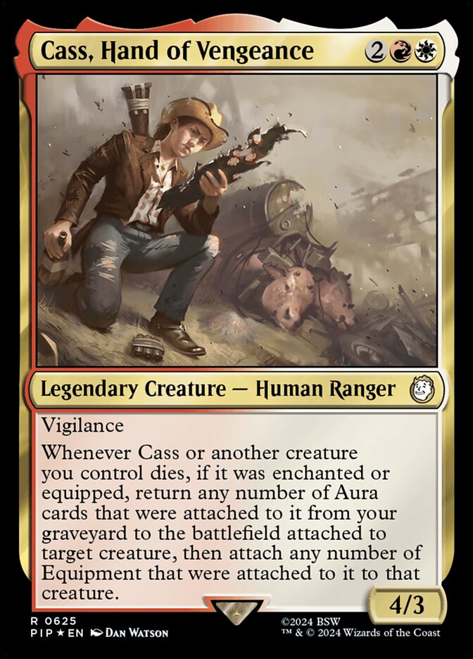 Cass, Hand of Vengeance card front