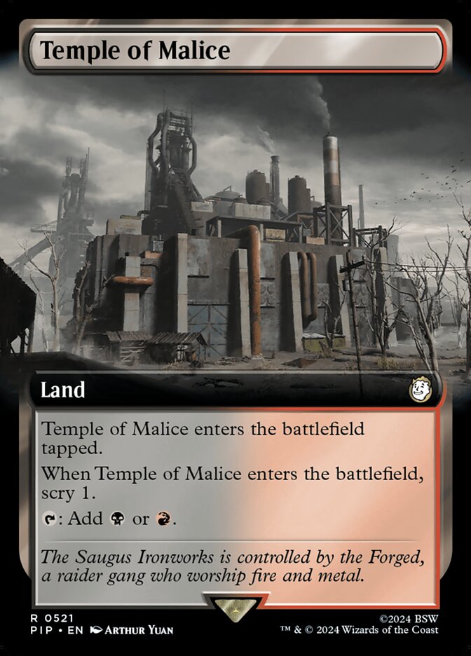 Temple of Malice card front
