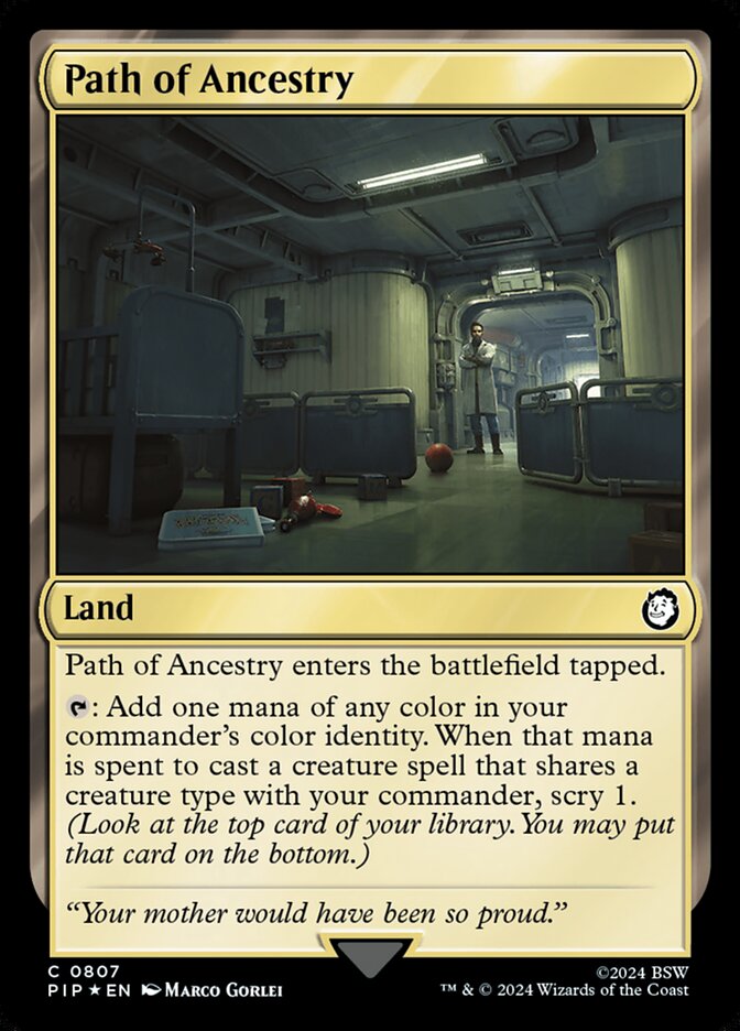 Path of Ancestry card front
