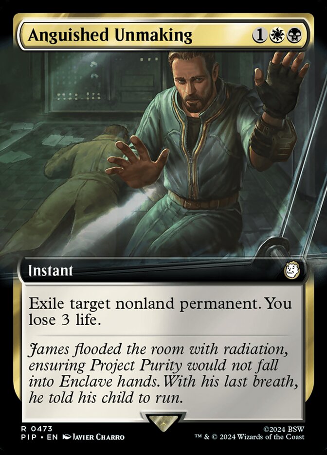 Anguished Unmaking card front