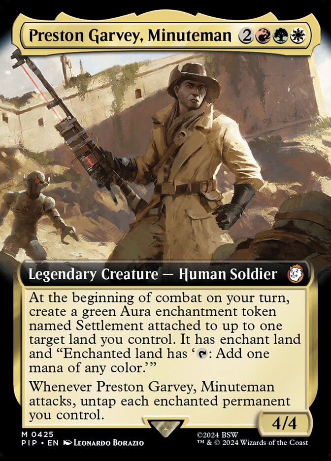 Preston Garvey, Minuteman card front