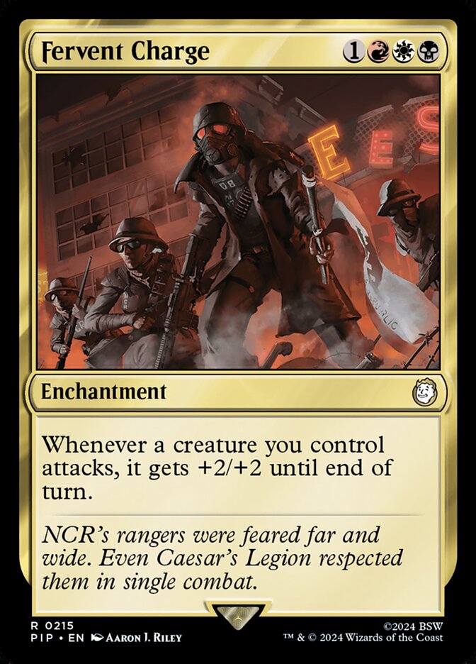 Fervent Charge card front