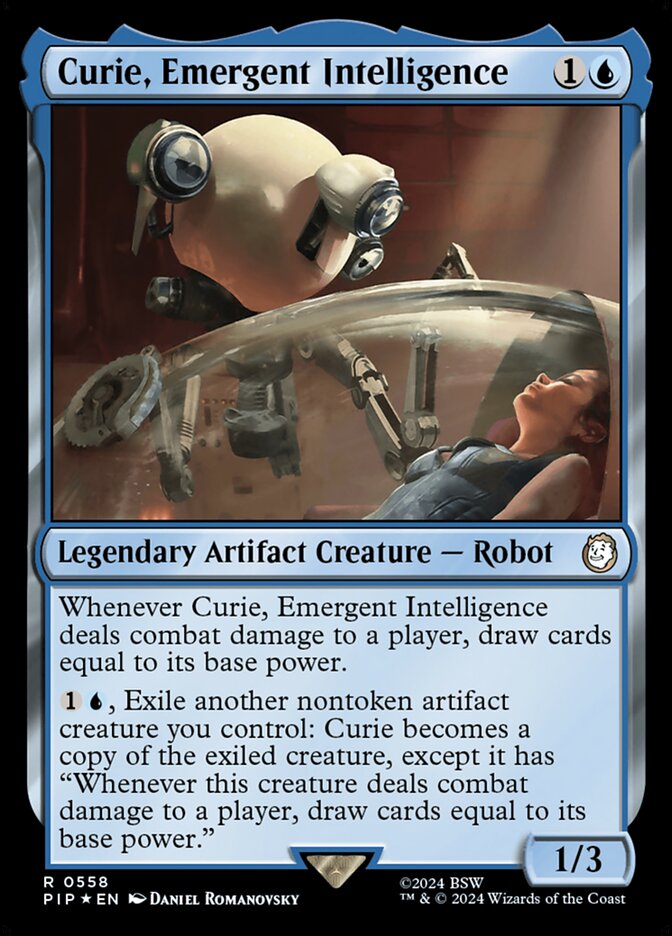Curie, Emergent Intelligence card front