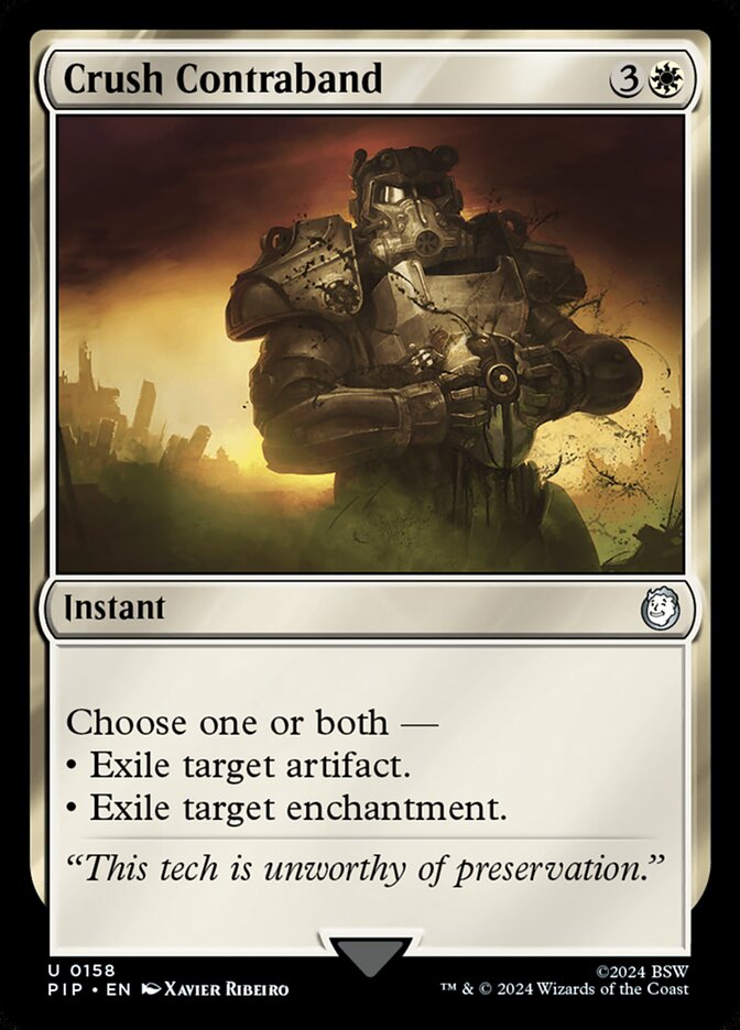 Crush Contraband card front