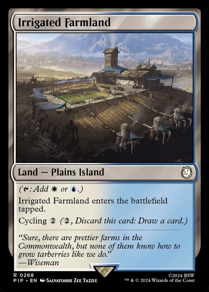 Irrigated Farmland card front