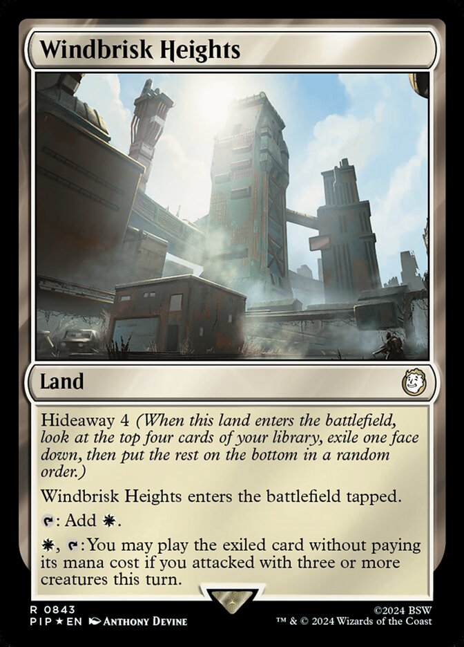 Windbrisk Heights card front