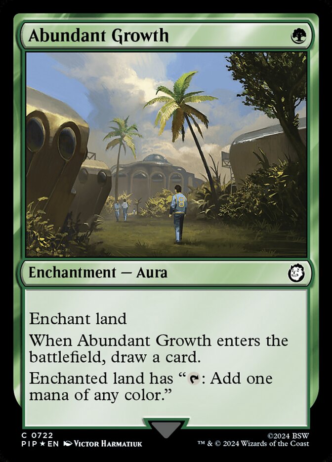 Abundant Growth card front