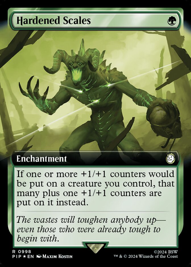 Hardened Scales card front