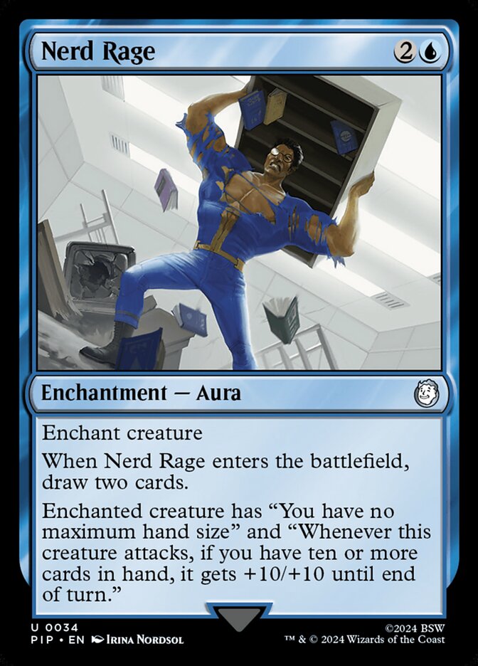 Nerd Rage card front