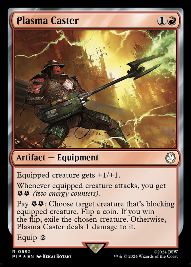 Plasma Caster card front