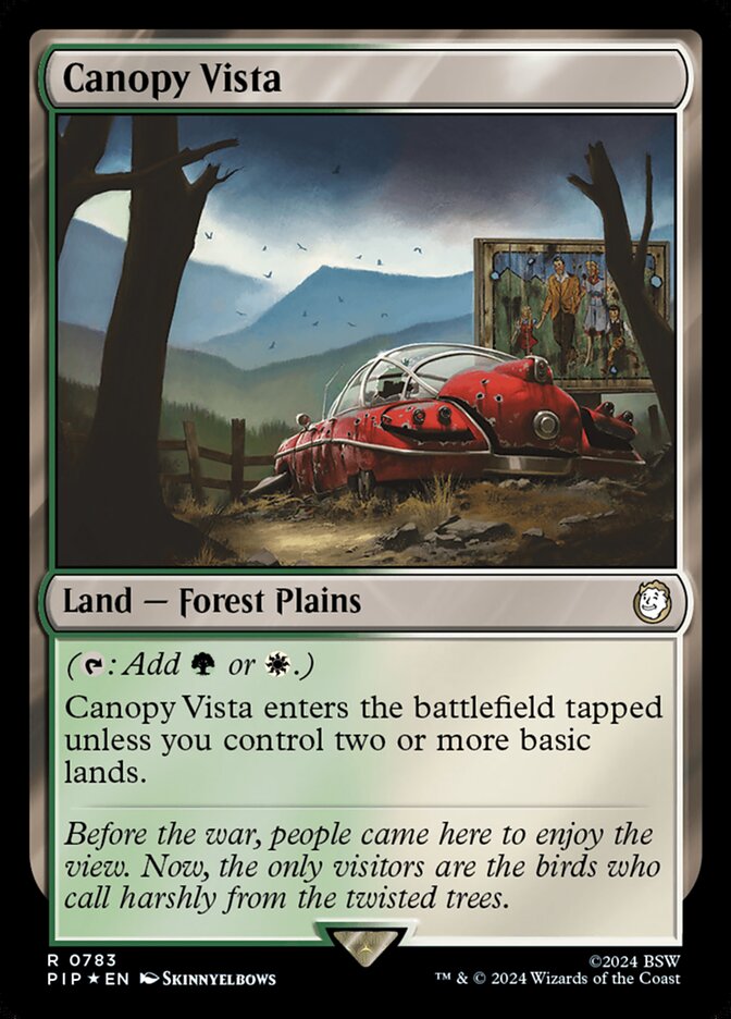 Canopy Vista card front