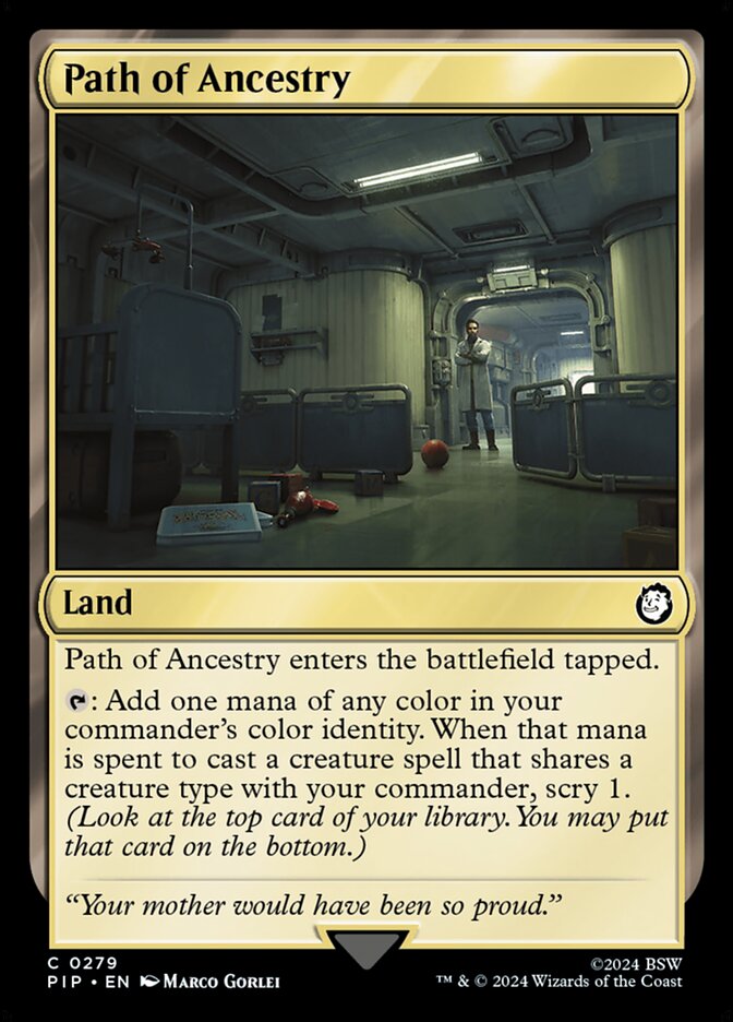 Path of Ancestry card front