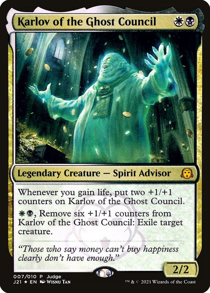 Karlov of the Ghost Council card front