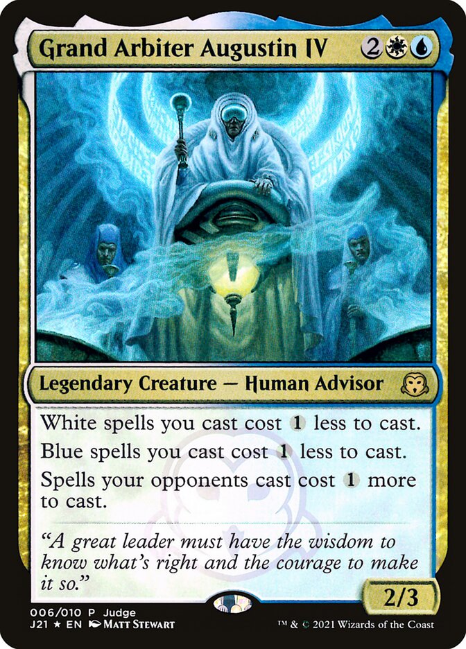 Grand Arbiter Augustin IV card front