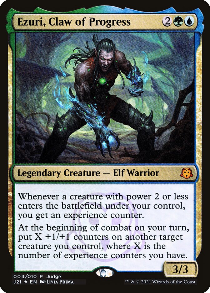 Ezuri, Claw of Progress card front