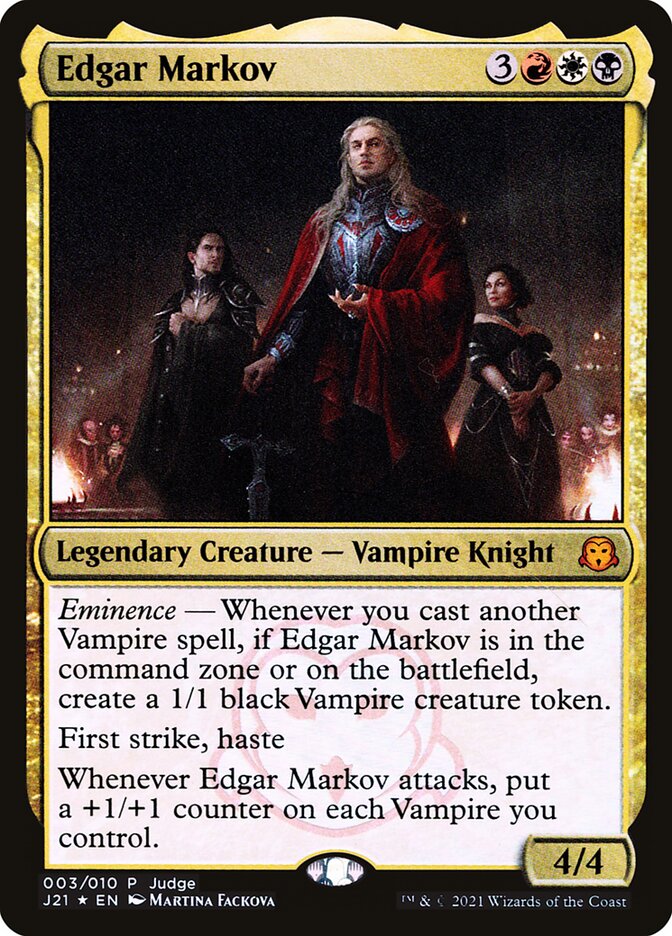 Edgar Markov card front