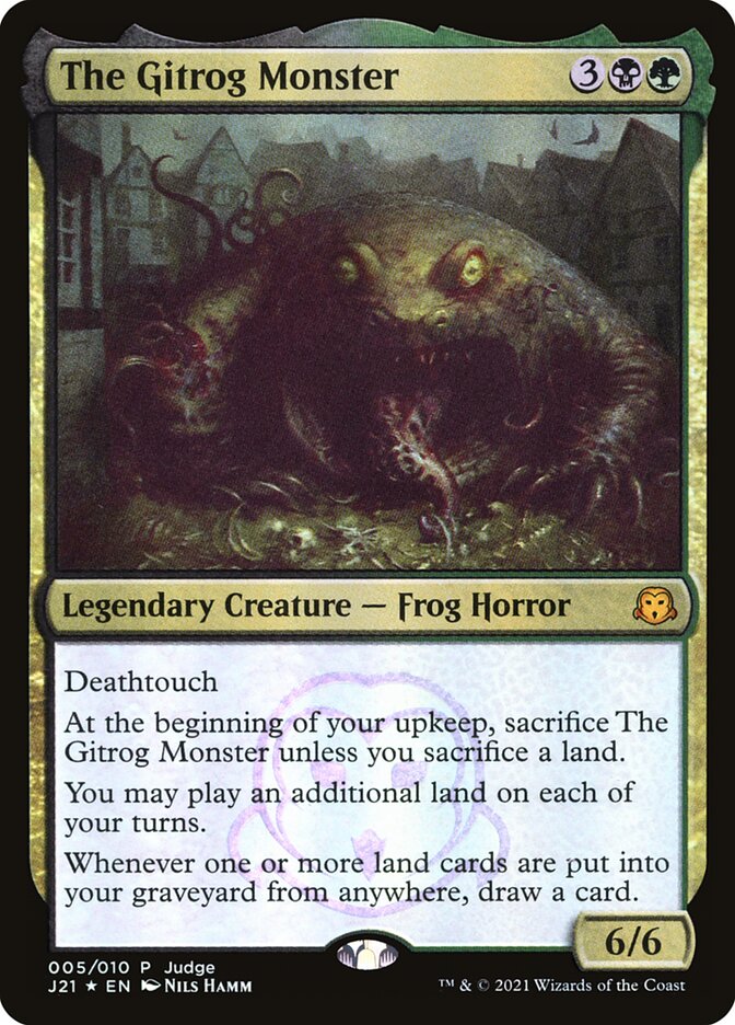 The Gitrog Monster card front