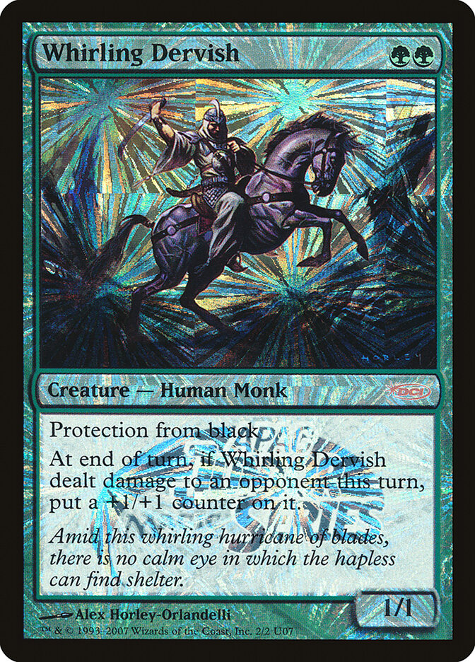 Whirling Dervish card front