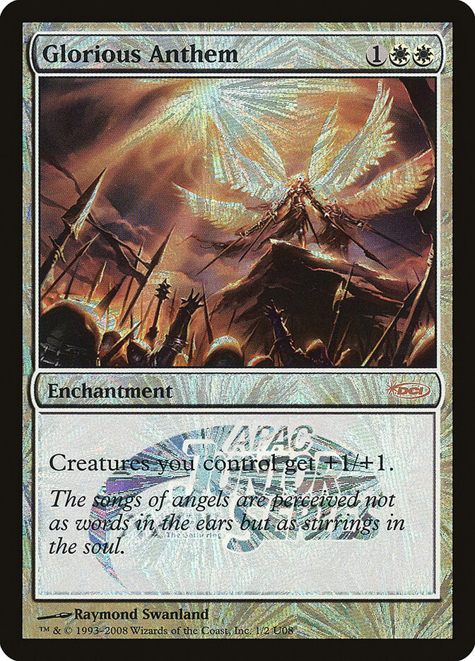 Glorious Anthem card front