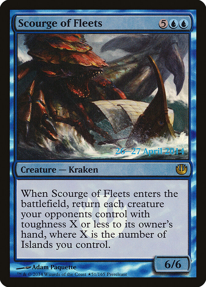 Scourge of Fleets card front