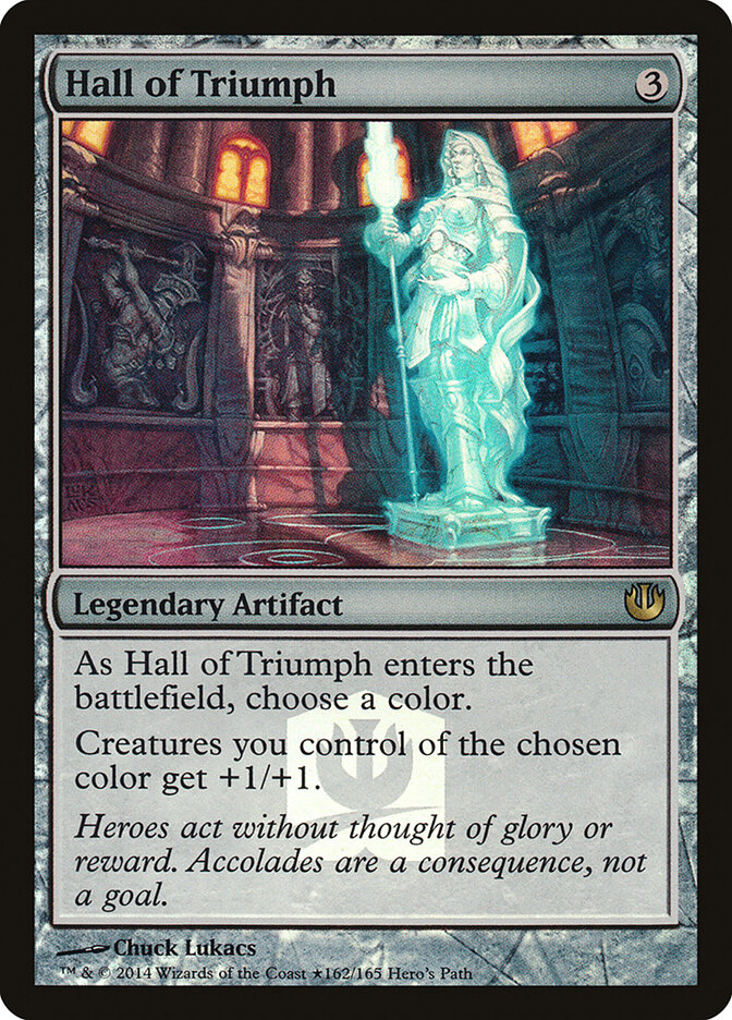 Hall of Triumph card front