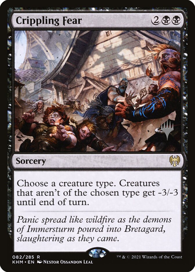 Crippling Fear card front