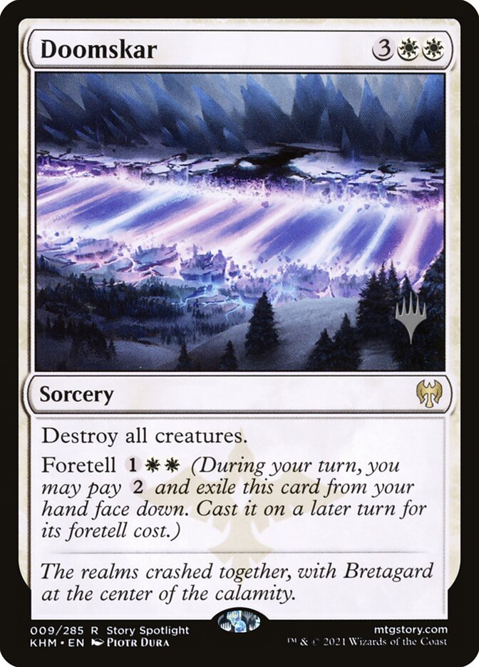 Doomskar card front