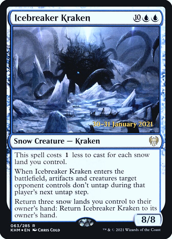 Icebreaker Kraken card front