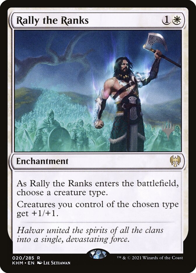 Rally the Ranks card front