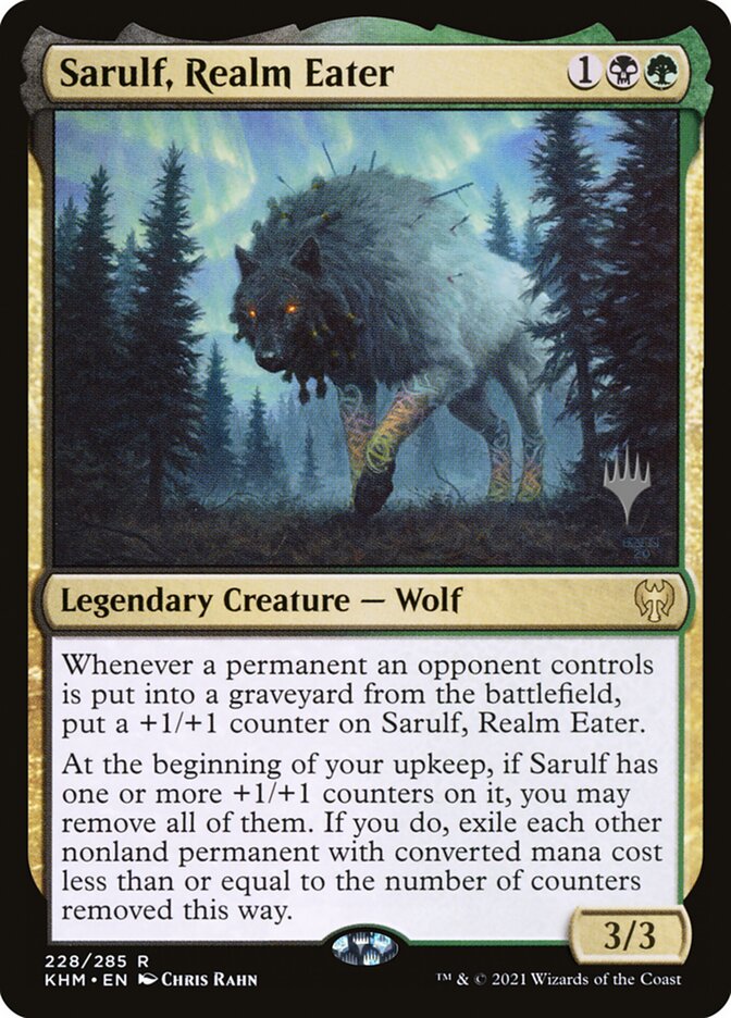 Sarulf, Realm Eater card front