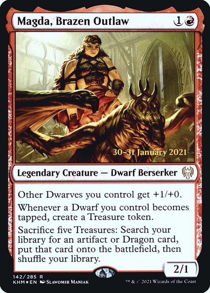 Magda, Brazen Outlaw card front