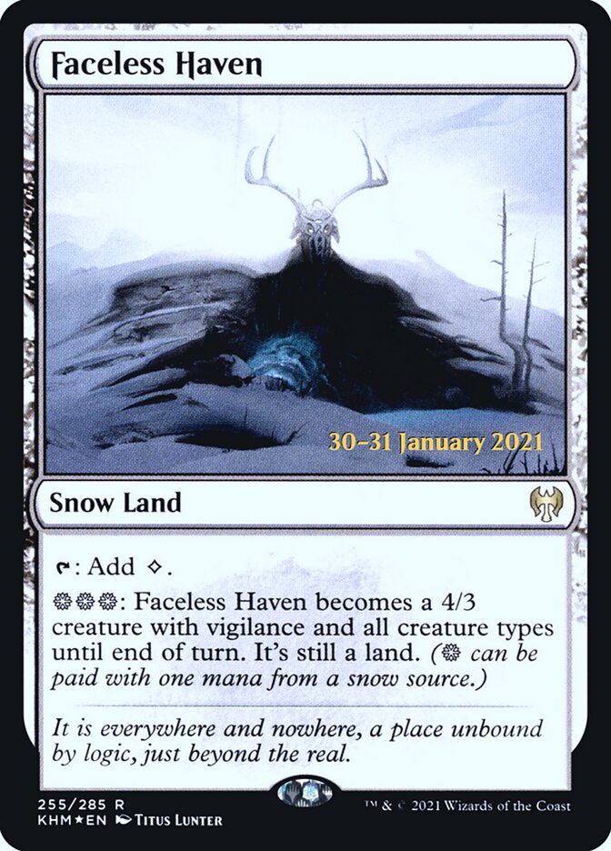 Faceless Haven card front