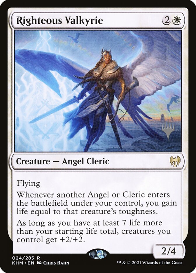 Righteous Valkyrie card front