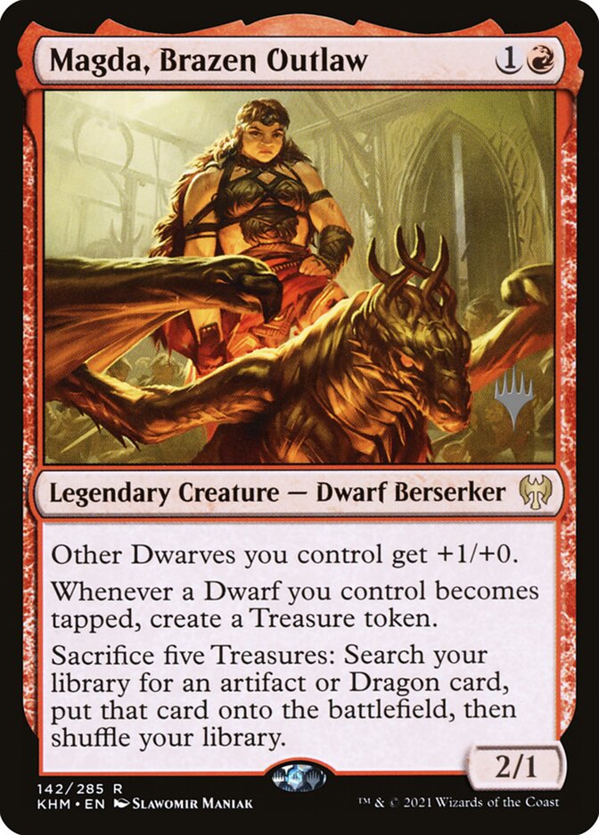 Magda, Brazen Outlaw card front