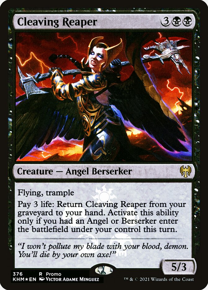 Cleaving Reaper card front