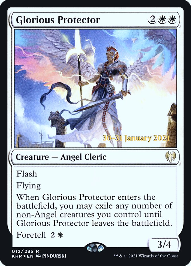Glorious Protector card front