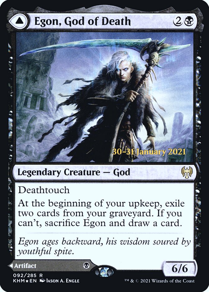 Egon, God of Death card front