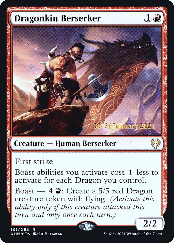 Dragonkin Berserker card front